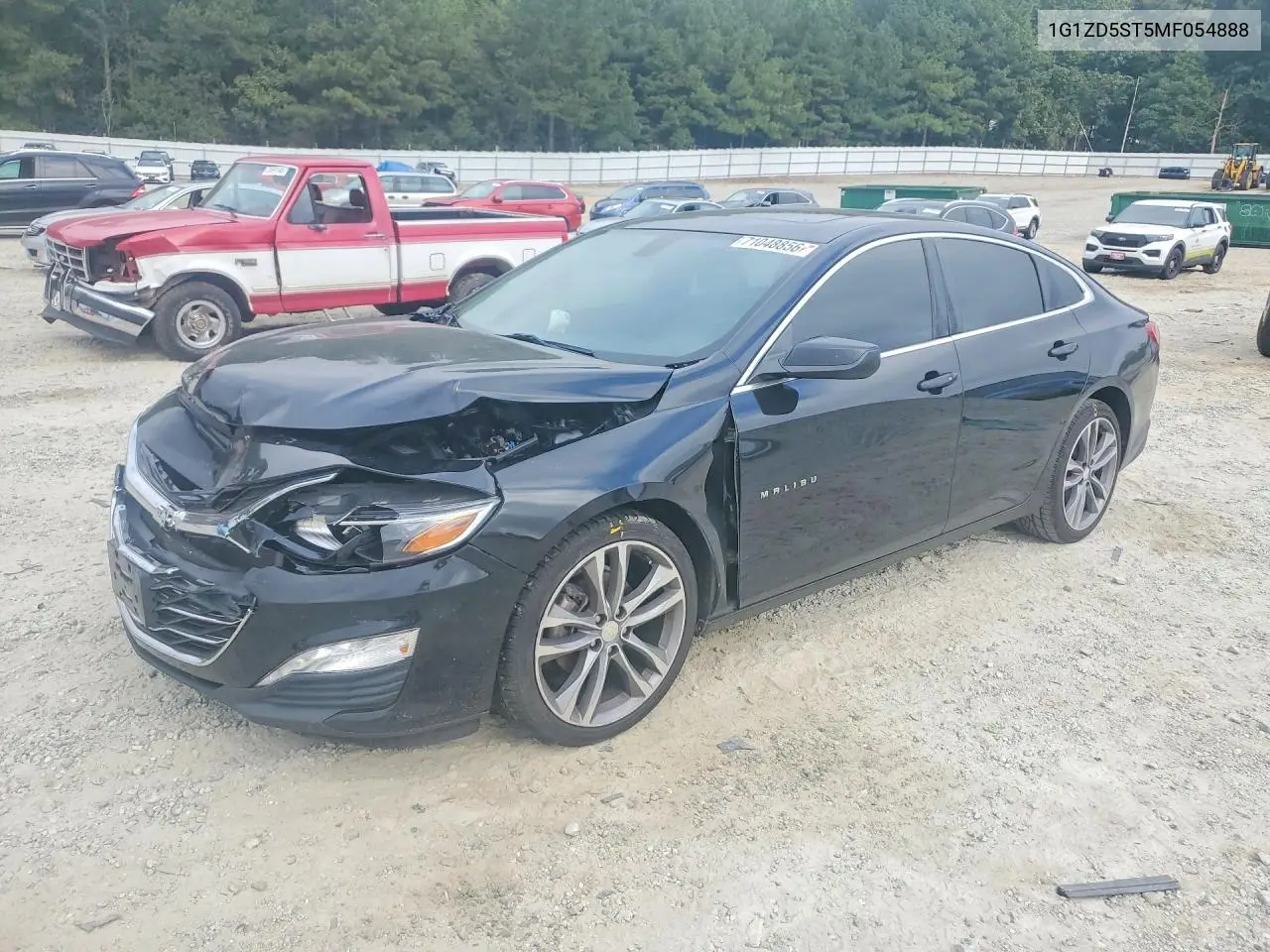 CHEVROLET MALIBU 2021, VIN 1G1ZD5ST5MF054888