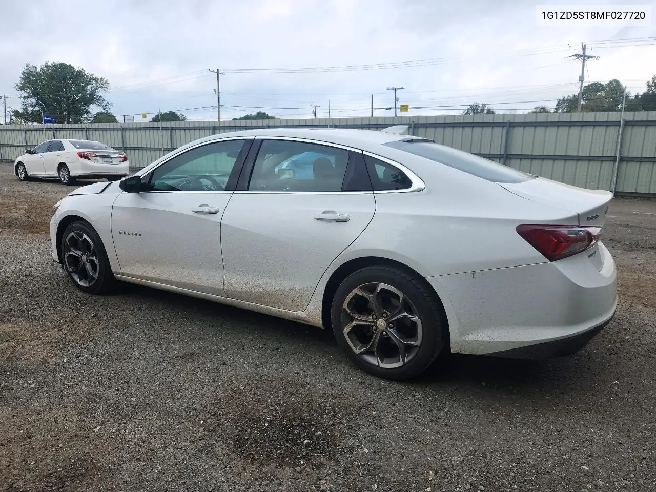 2021 CHEVROLET MALIBU VIN 1G1ZD5ST8MF027720 — фото 2