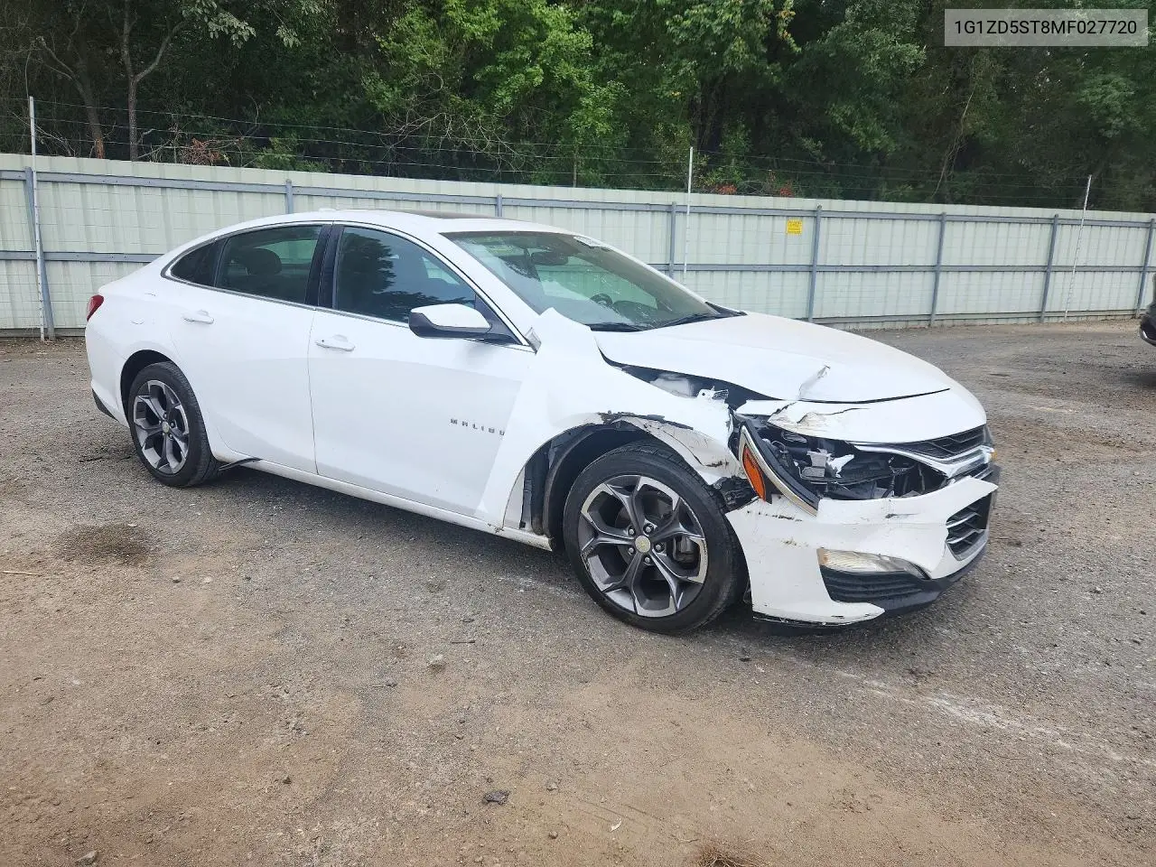 2021 CHEVROLET MALIBU VIN 1G1ZD5ST8MF027720 — фото 4