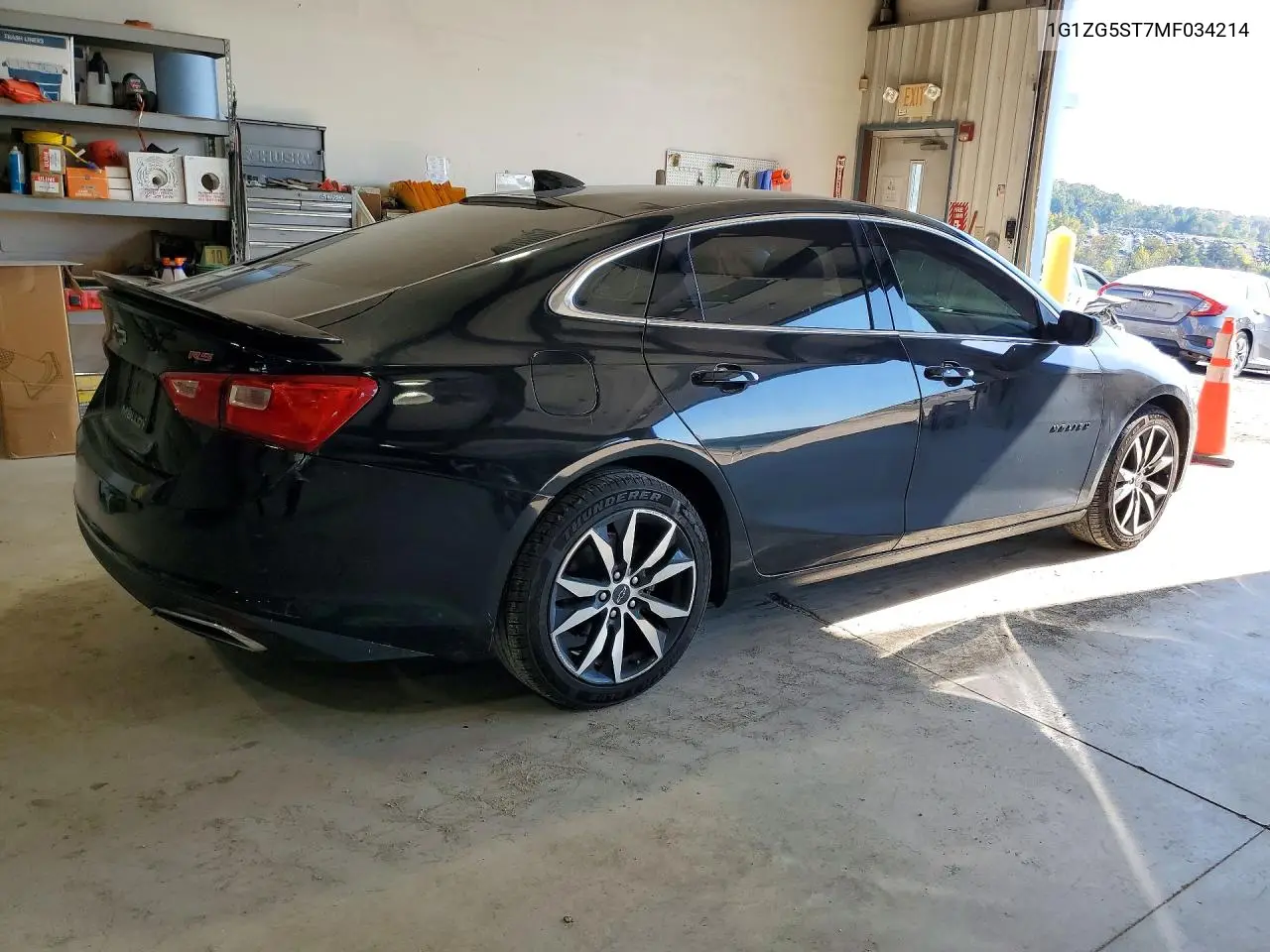 2021 CHEVROLET MALIBU VIN 1G1ZG5ST7MF034214 — фото 3