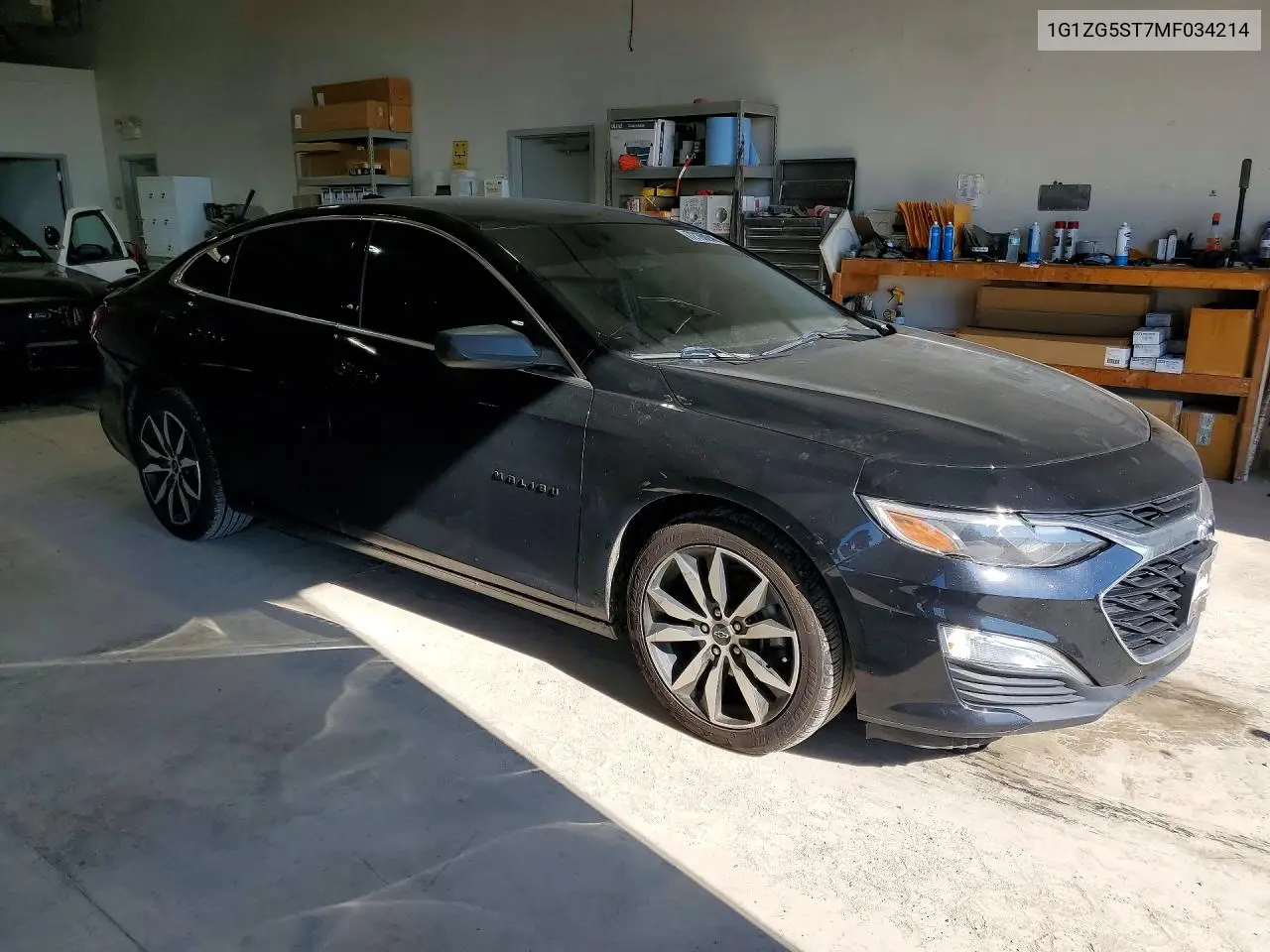2021 CHEVROLET MALIBU VIN 1G1ZG5ST7MF034214 — фото 4