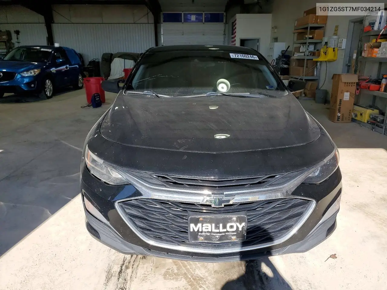 2021 CHEVROLET MALIBU VIN 1G1ZG5ST7MF034214 — фото 5