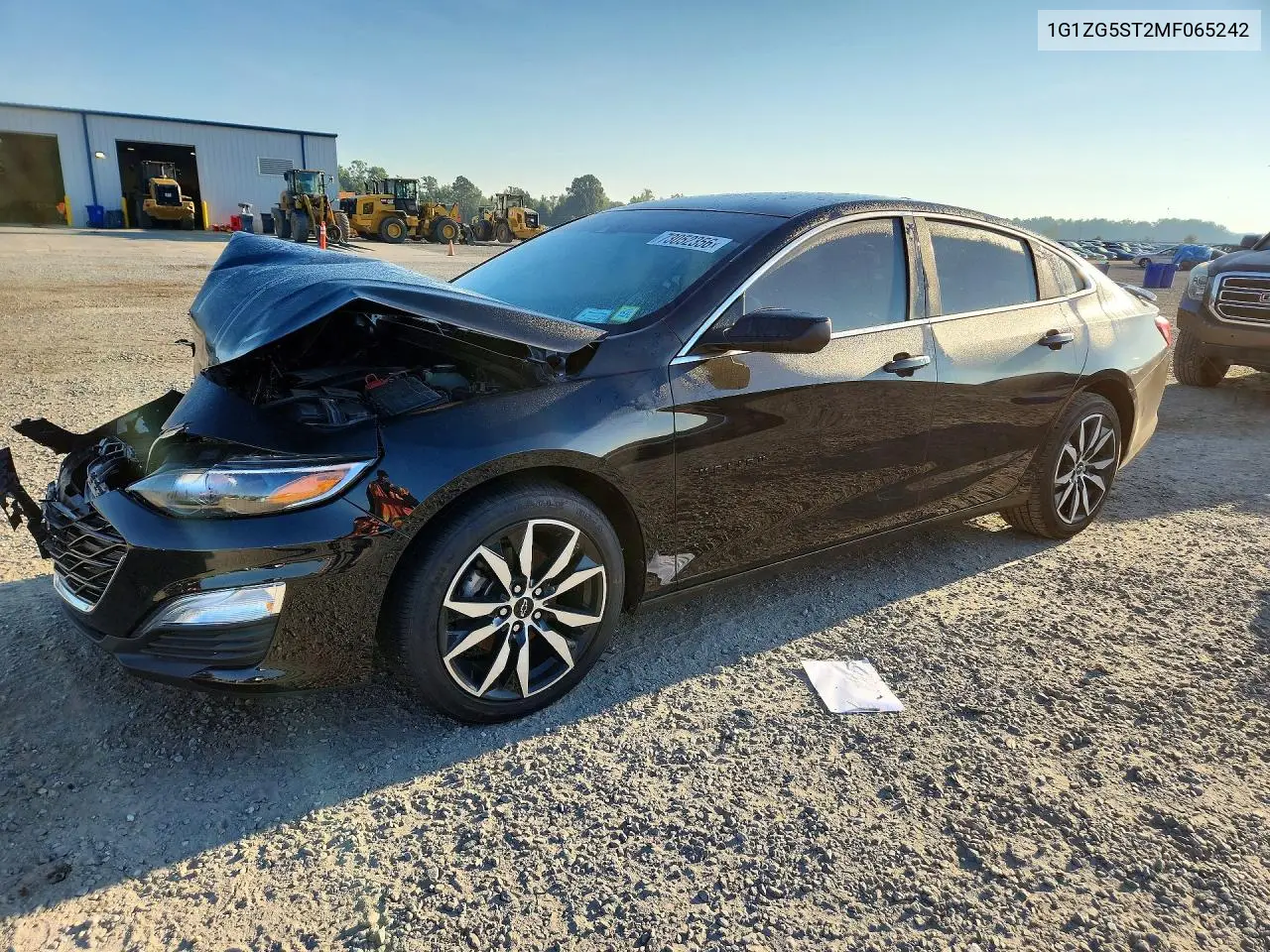 CHEVROLET MALIBU 2021, VIN 1G1ZG5ST2MF065242