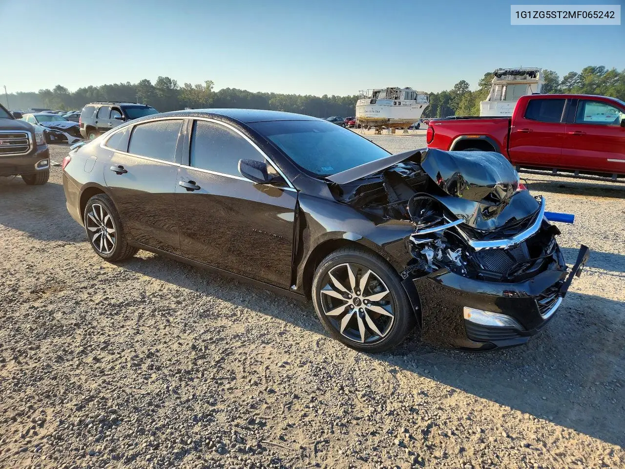 2021 CHEVROLET MALIBU VIN 1G1ZG5ST2MF065242 — фото 4