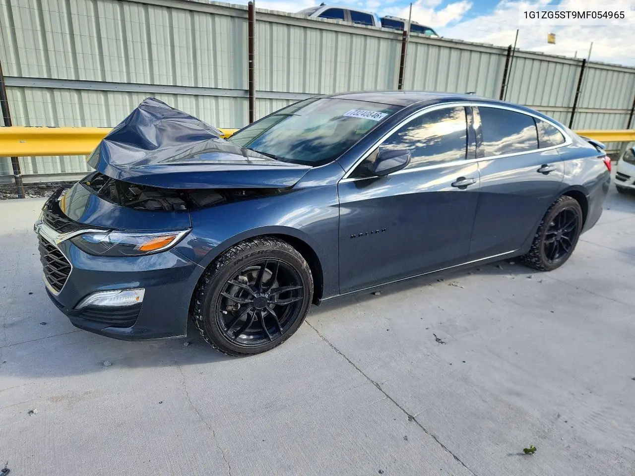 CHEVROLET MALIBU 2021, VIN 1G1ZG5ST9MF054965