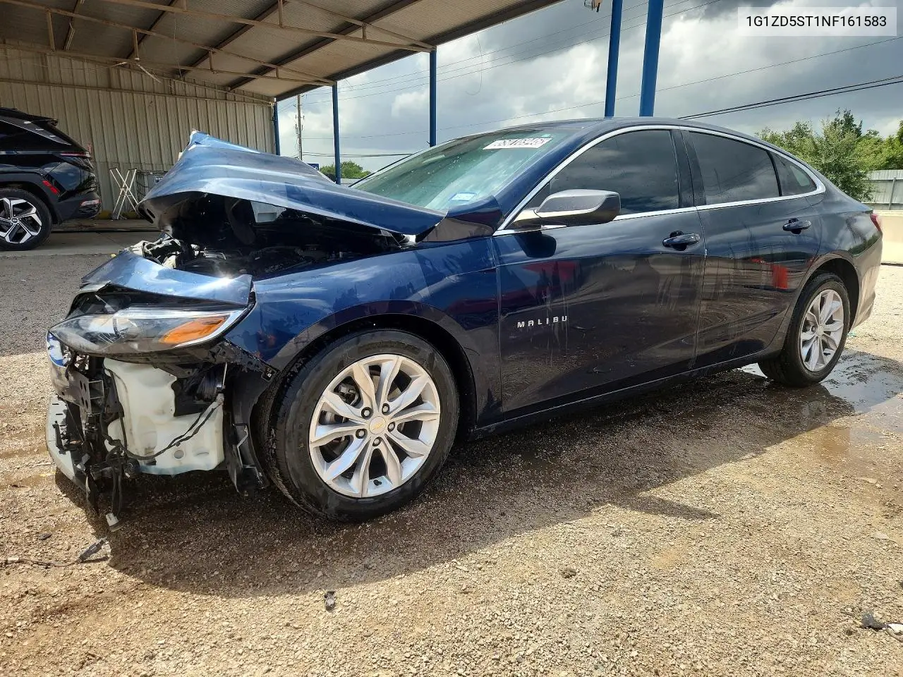 CHEVROLET MALIBU 2022, VIN 1G1ZD5ST1NF161583