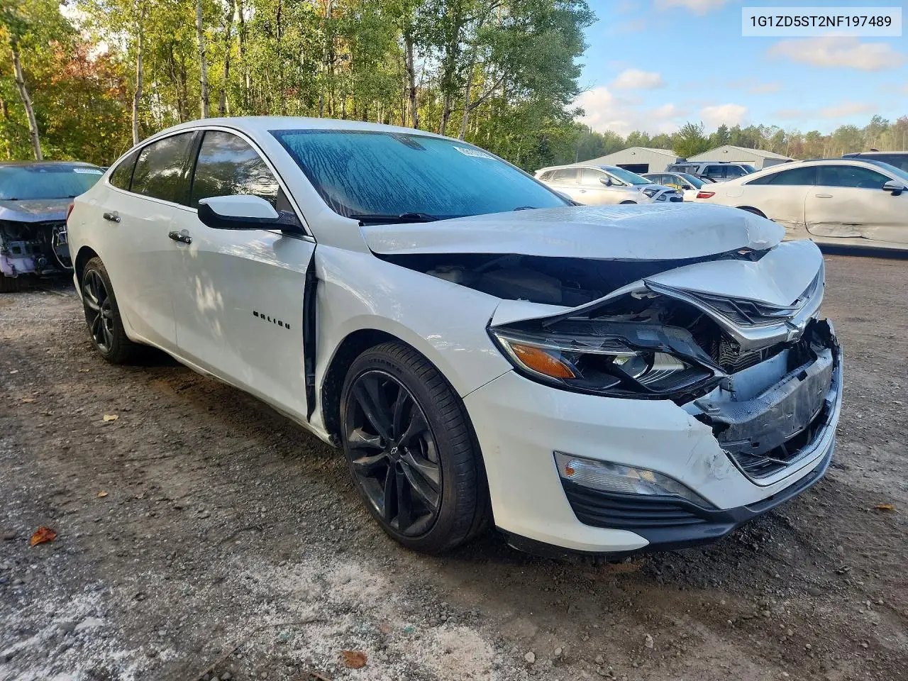 2022 CHEVROLET MALIBU VIN 1G1ZD5ST2NF197489 — фото 4