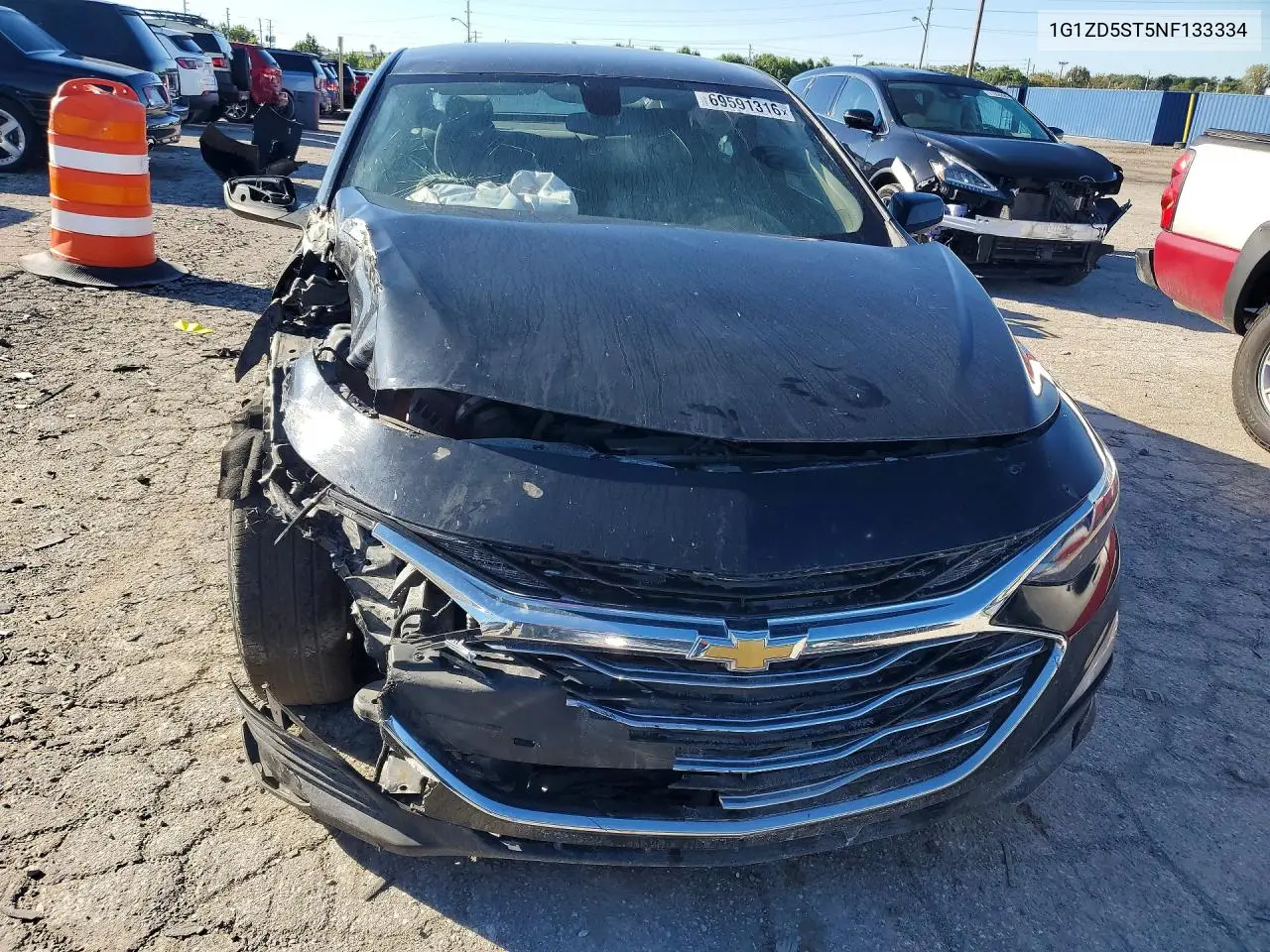 2022 CHEVROLET MALIBU VIN 1G1ZD5ST5NF133334 — фото 5