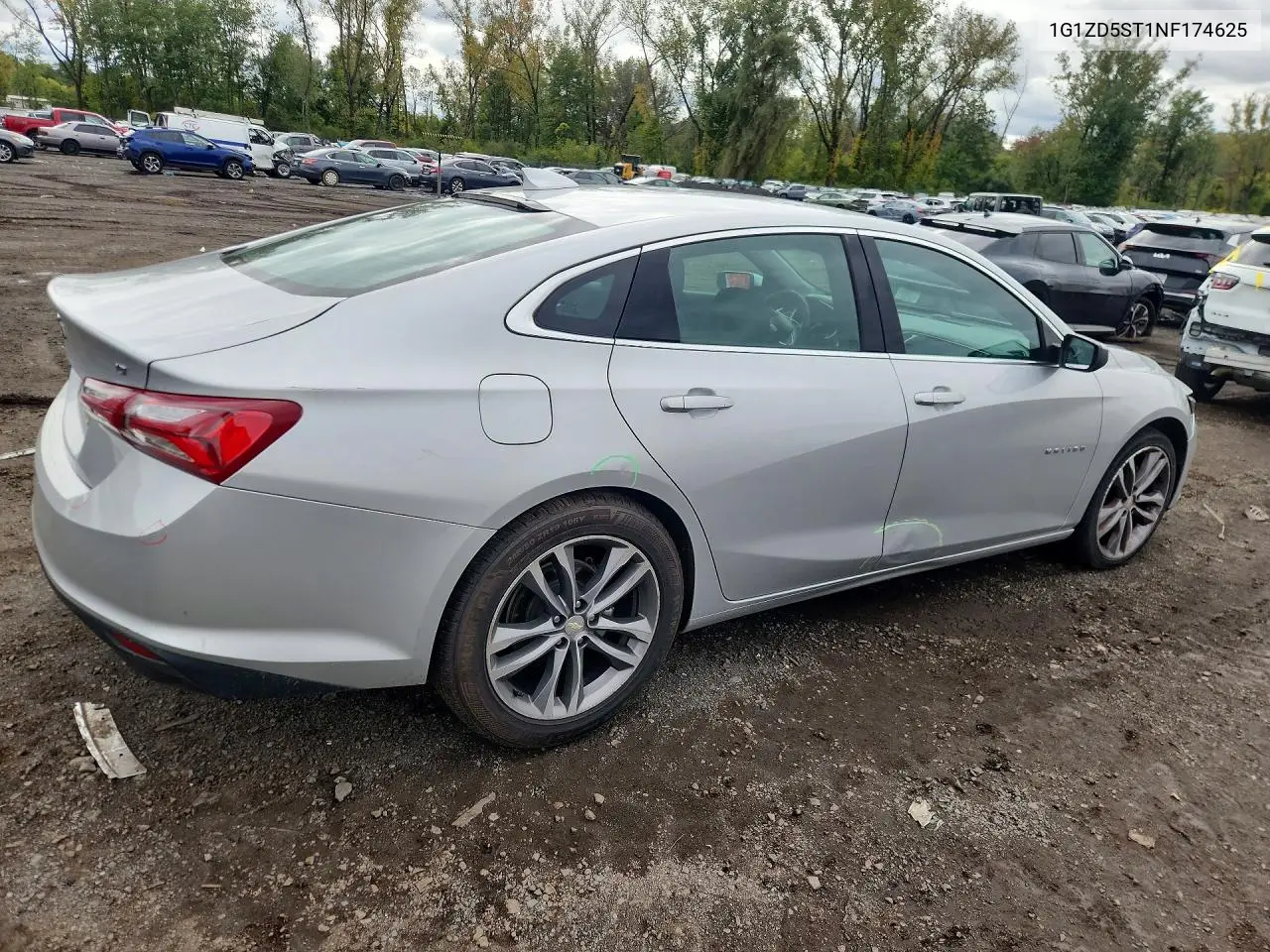 2022 CHEVROLET MALIBU VIN 1G1ZD5ST1NF174625 — фото 3