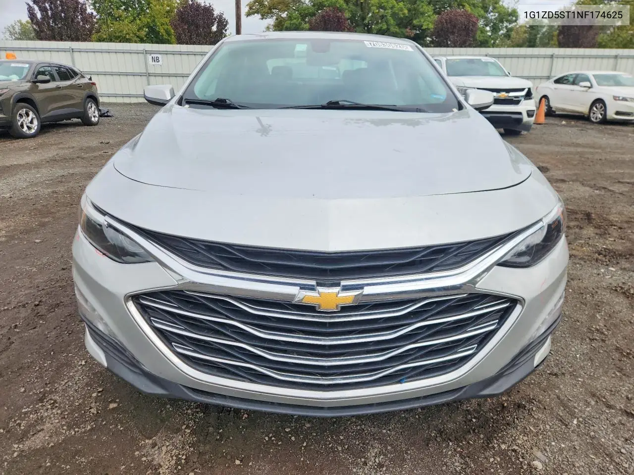 2022 CHEVROLET MALIBU VIN 1G1ZD5ST1NF174625 — фото 5