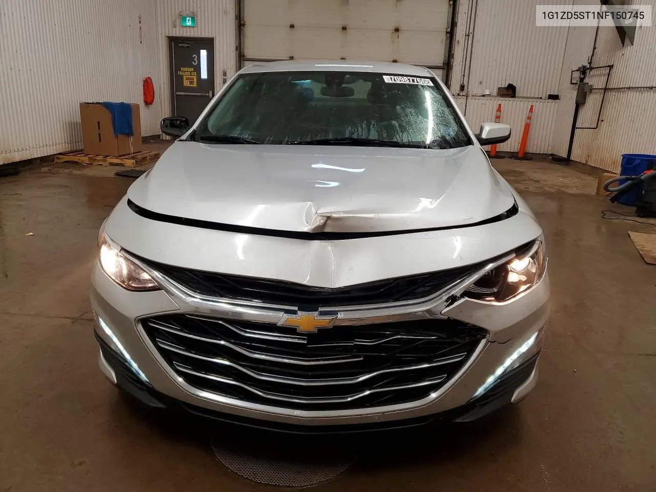 2022 CHEVROLET MALIBU VIN 1G1ZD5ST1NF150745 — фото 5