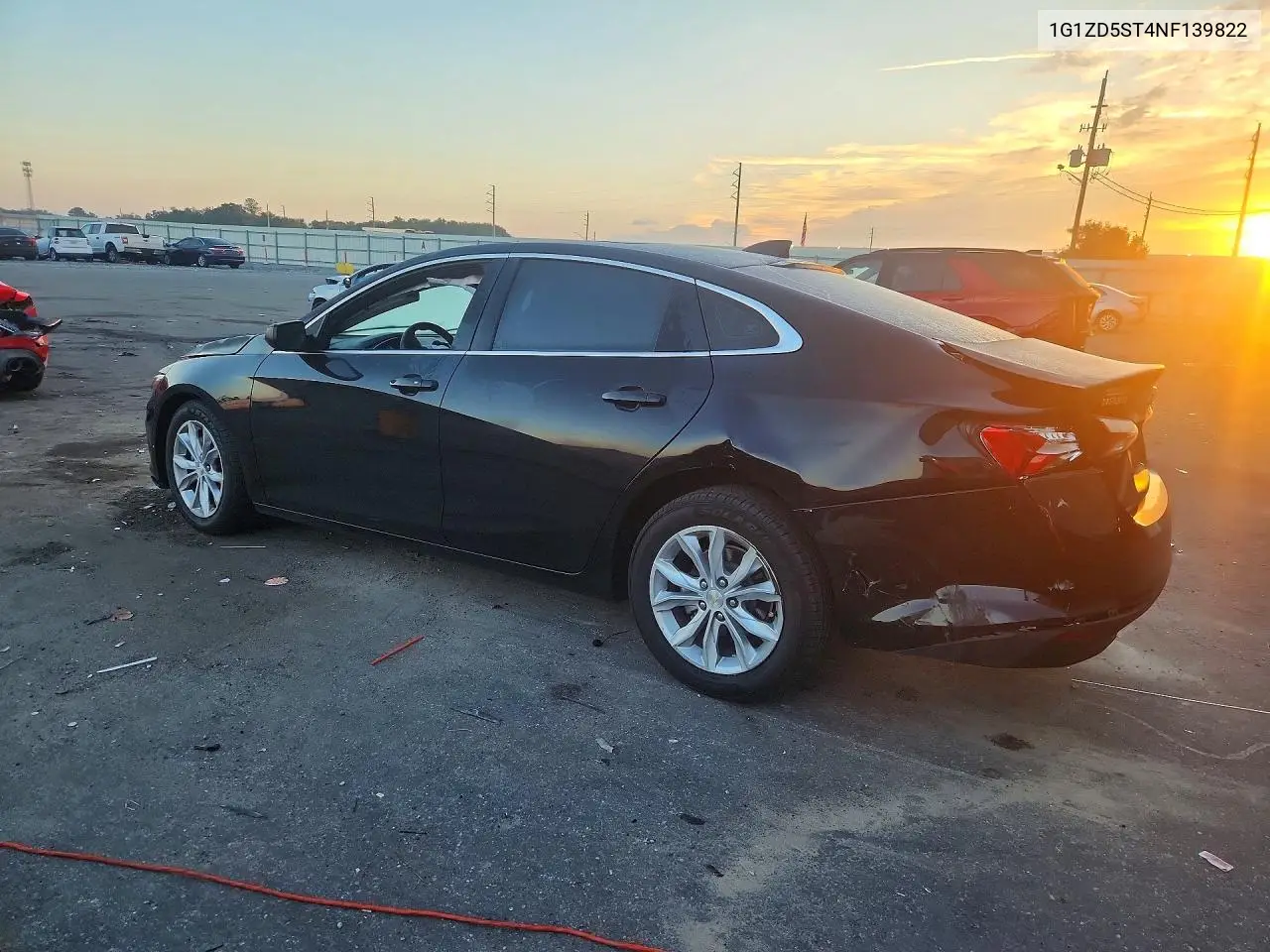2022 CHEVROLET MALIBU VIN 1G1ZD5ST4NF139822 — фото 2
