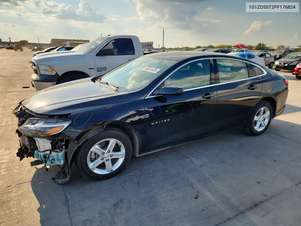 CHEVROLET MALIBU 2023, VIN 1G1ZD5ST2PF176824