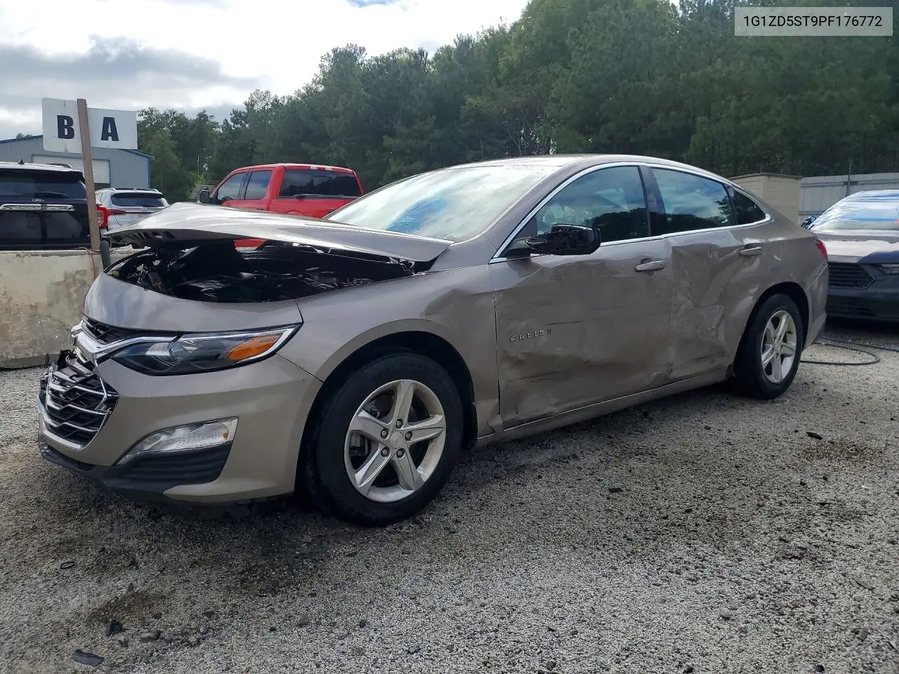 CHEVROLET MALIBU 2023, VIN 1G1ZD5ST9PF176772