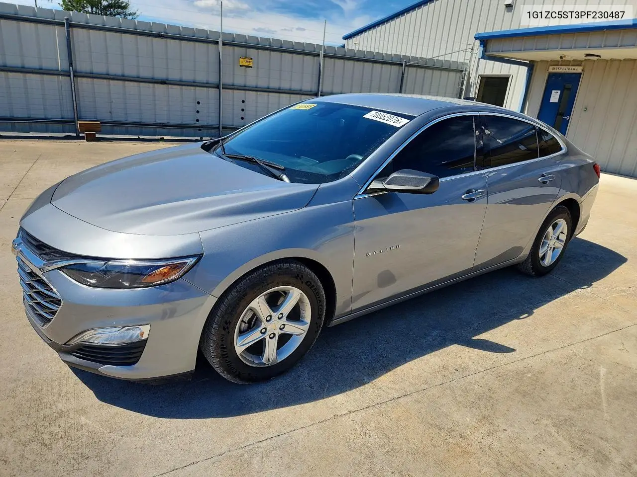 2023 CHEVROLET MALIBU VIN 1G1ZC5ST3PF230487 — фото 1