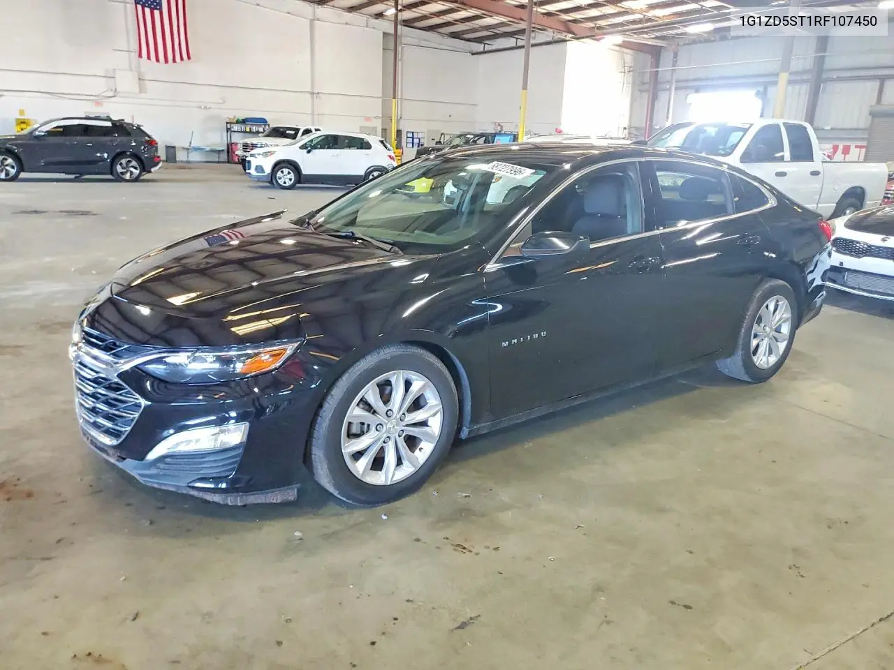 CHEVROLET MALIBU 2024, VIN 1G1ZD5ST1RF107450