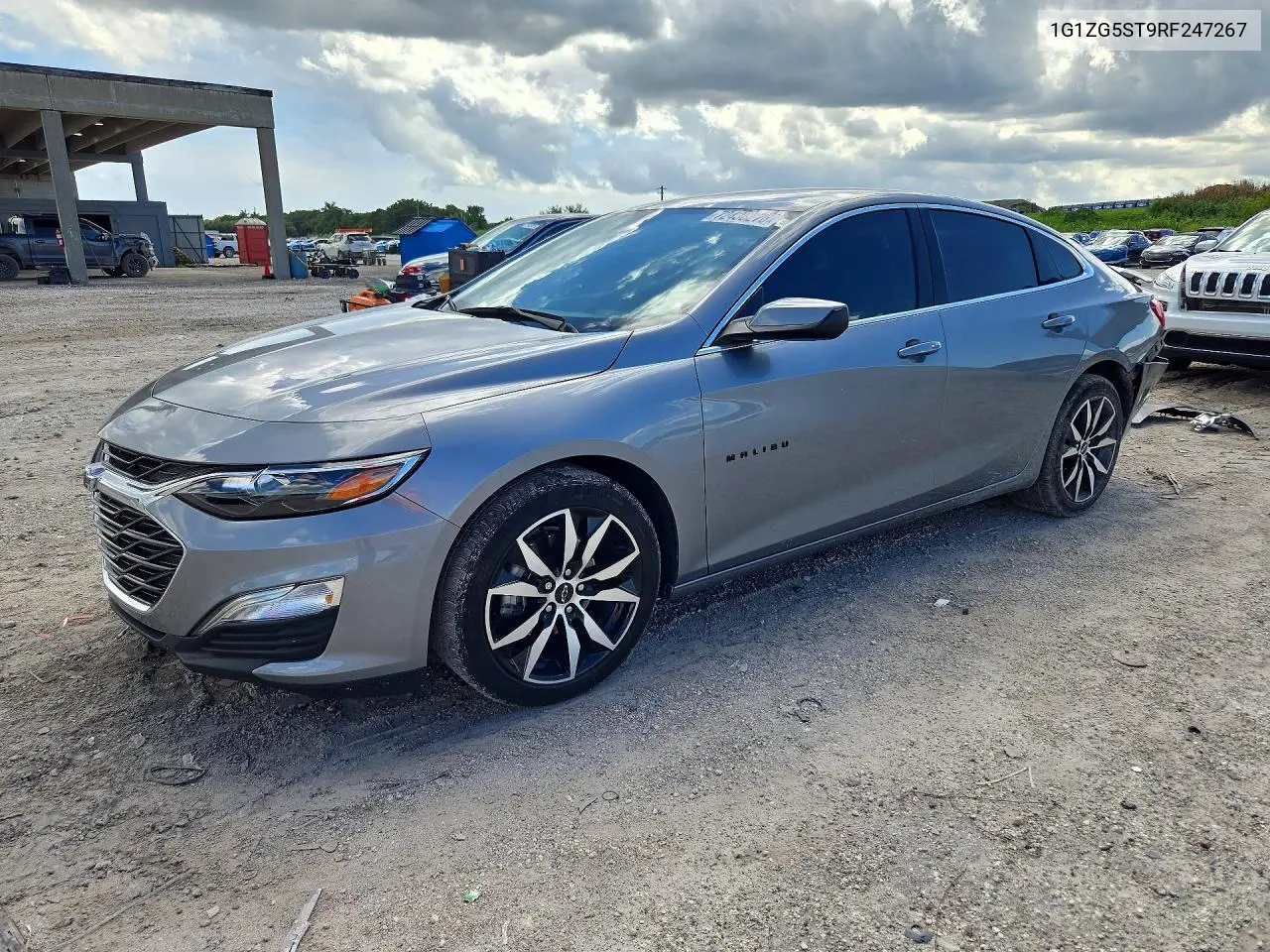 CHEVROLET MALIBU 2024, VIN 1G1ZG5ST9RF247267