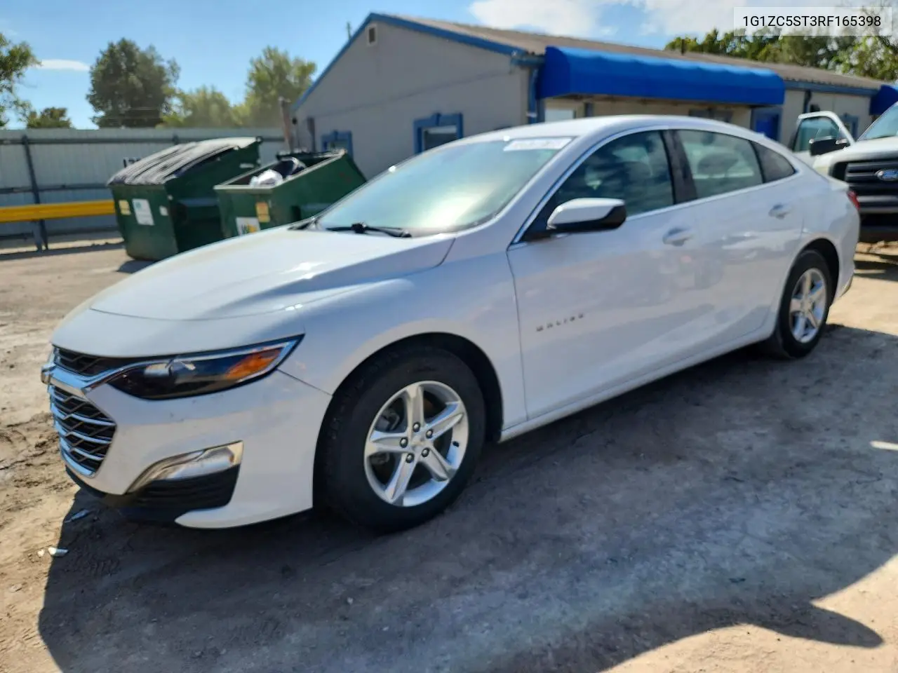 CHEVROLET MALIBU 2024, VIN 1G1ZC5ST3RF165398