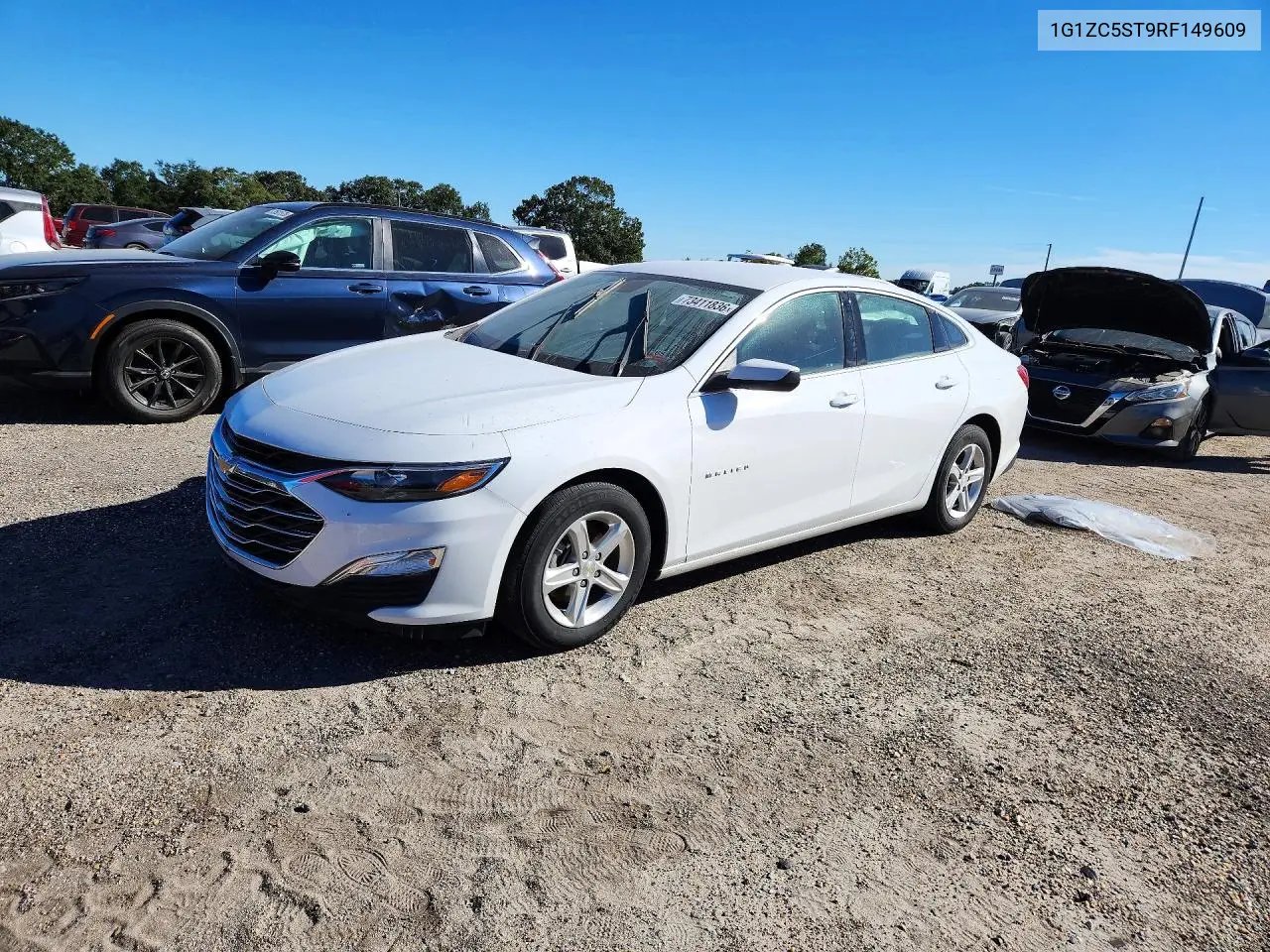 CHEVROLET MALIBU 2024, VIN 1G1ZC5ST9RF149609
