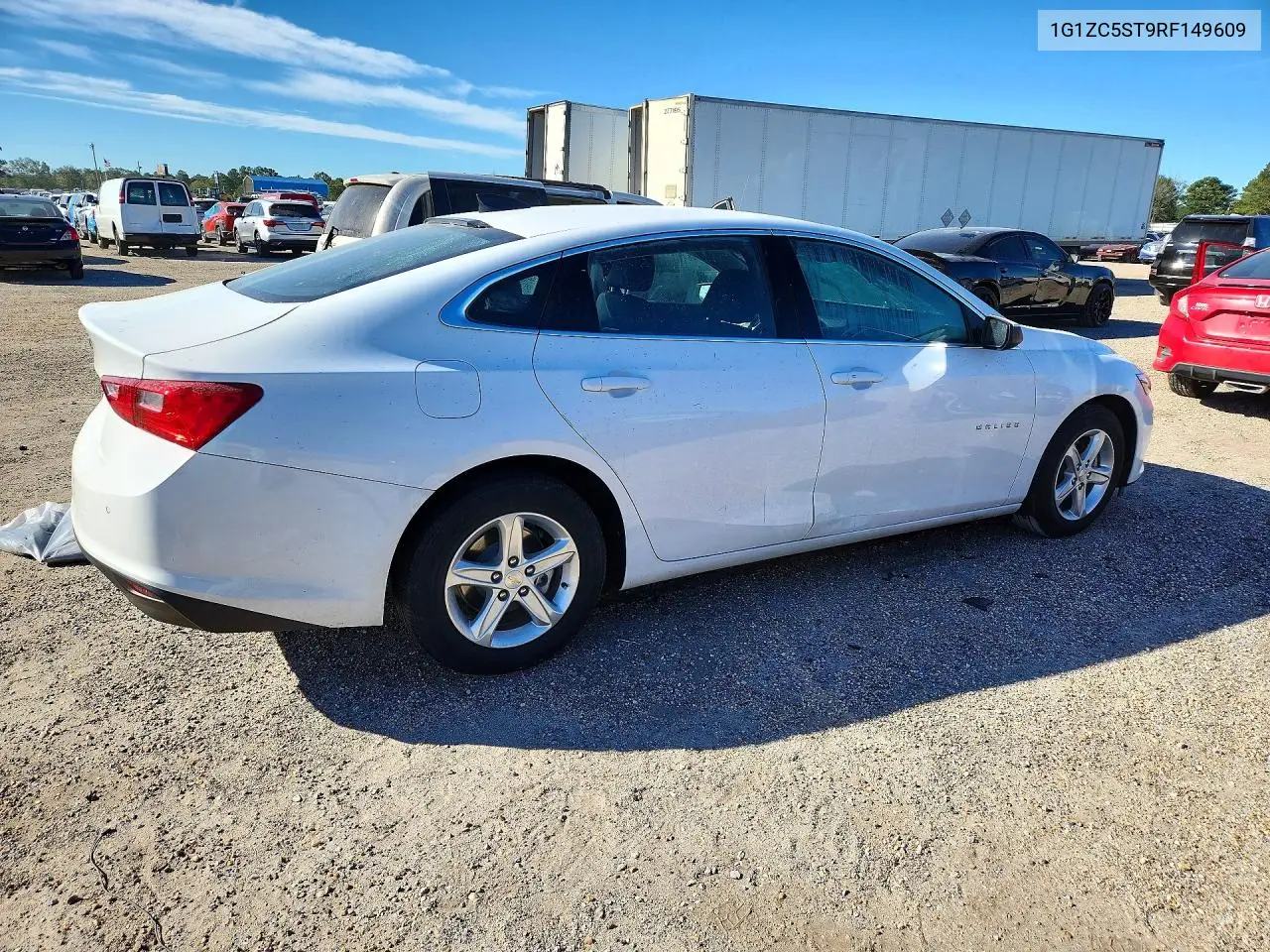 2024 CHEVROLET MALIBU VIN 1G1ZC5ST9RF149609 — фото 3