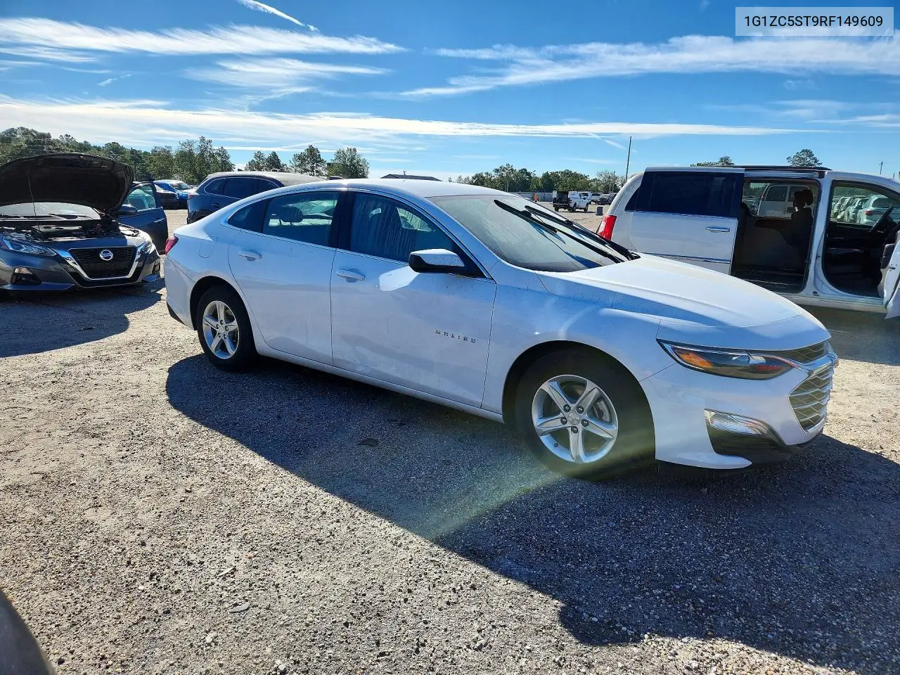 2024 CHEVROLET MALIBU VIN 1G1ZC5ST9RF149609 — фото 4