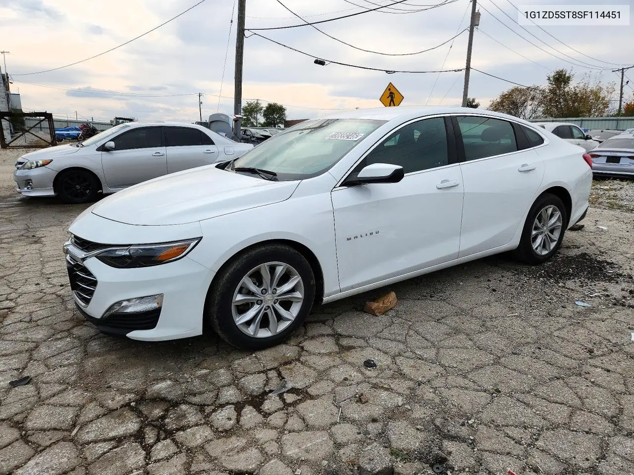CHEVROLET MALIBU 2025, VIN 1G1ZD5ST8SF114451