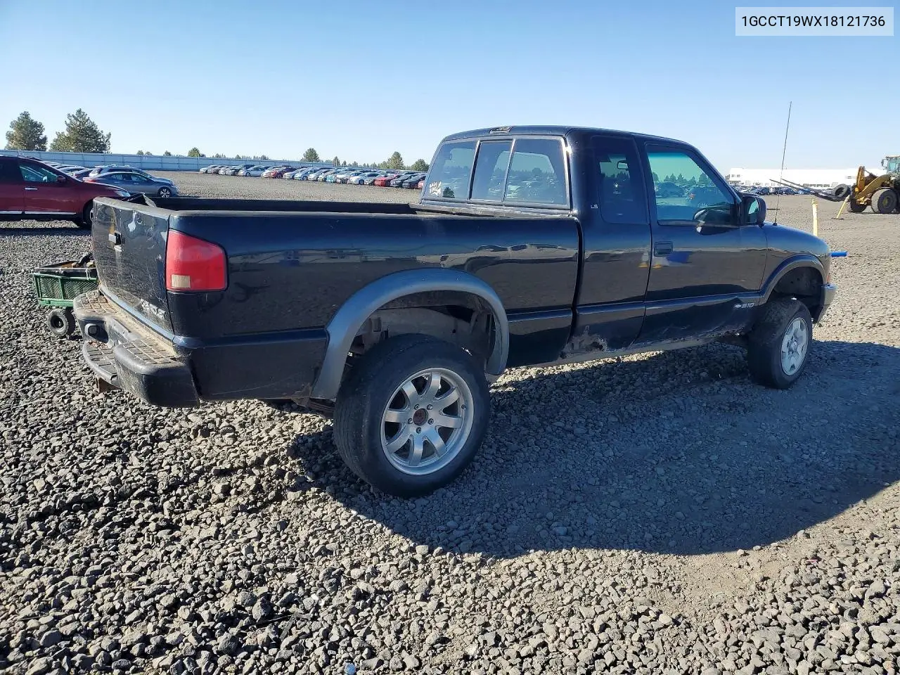 2001 CHEVROLET S-10 PICKUP VIN 1GCCT19W418105404 — фото 3