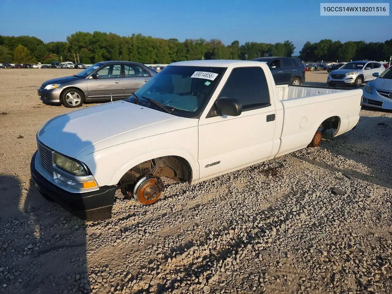 CHEVROLET S-10 PICKUP 2001, VIN 1GCCS14WX18201516