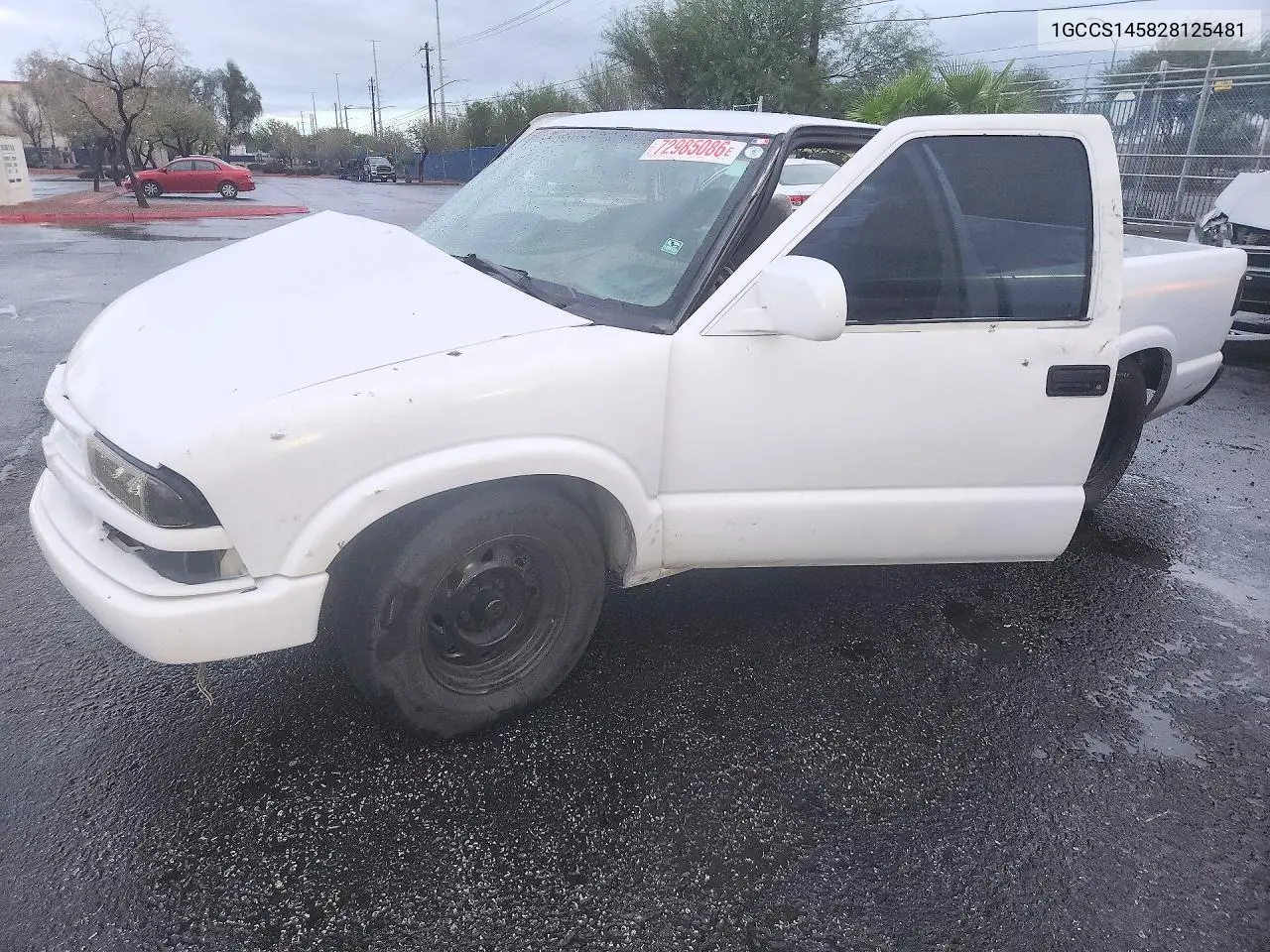 CHEVROLET S-10 PICKUP 2002, VIN 1GCCS145828125481