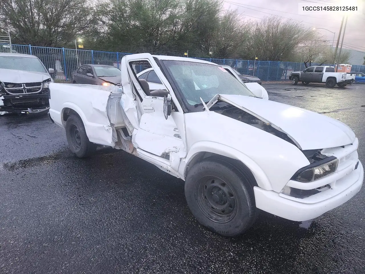 2002 CHEVROLET S-10 PICKUP VIN 1GCCS145828125481 — фото 4