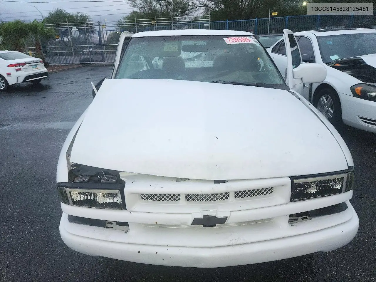 2002 CHEVROLET S-10 PICKUP VIN 1GCCS145828125481 — фото 5