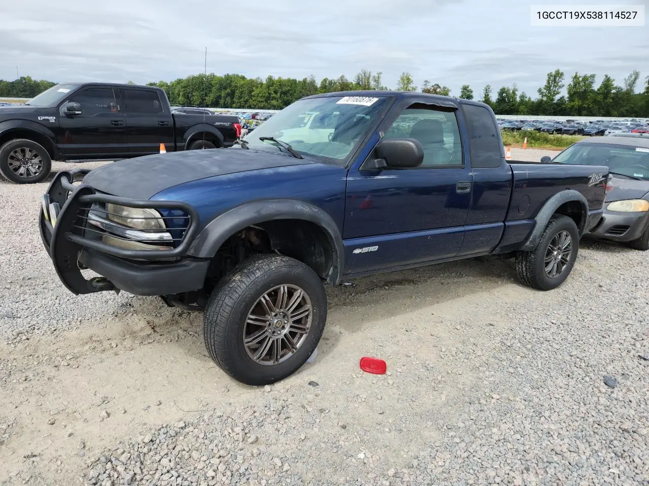 CHEVROLET S-10 PICKUP 2003, VIN 1GCCT19X538114527
