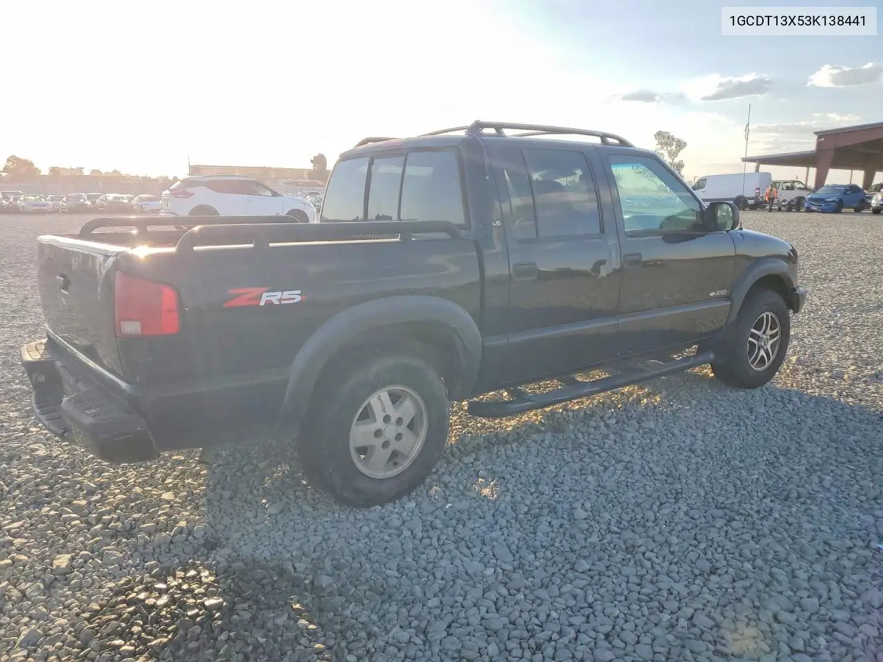 2003 CHEVROLET S-10 PICKUP VIN 1GCDT13X53K138441 — фото 3
