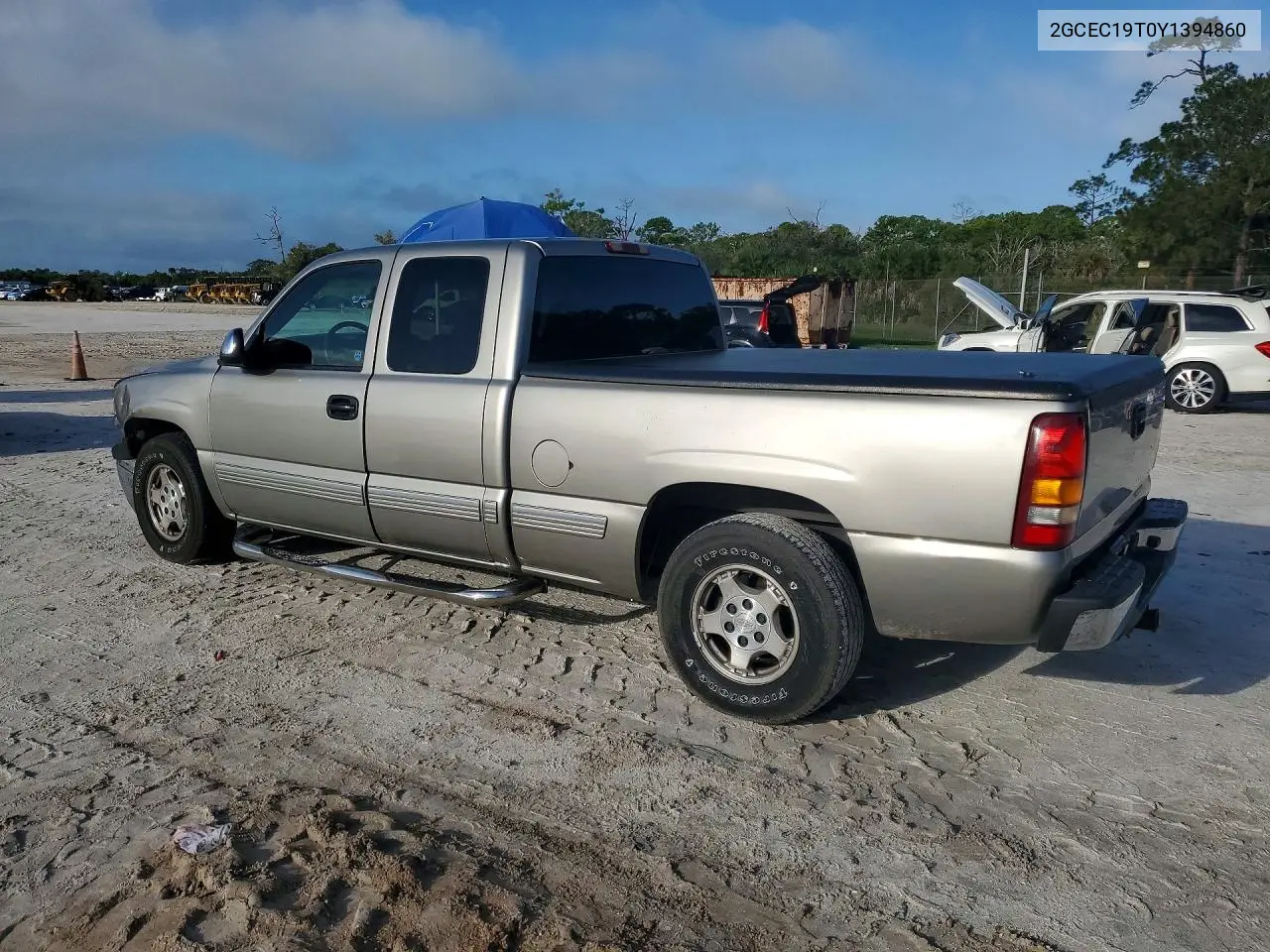 2000 CHEVROLET SILVERADO VIN 2GCEC19T0Y1394860 — фото 2