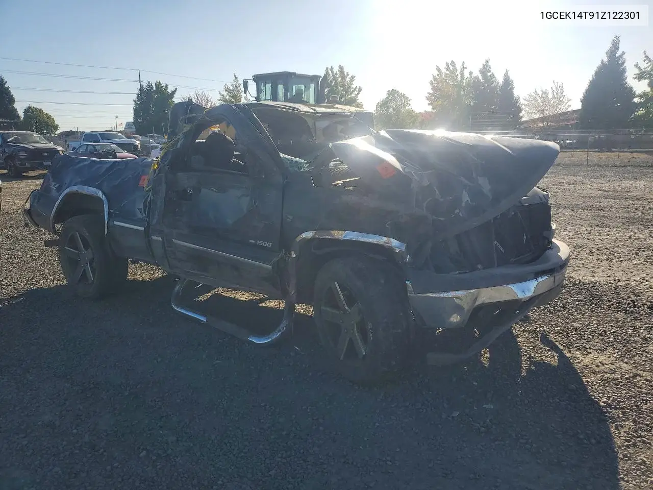 2001 CHEVROLET SILVERADO VIN 1GCEK14T91Z122301 — фото 4