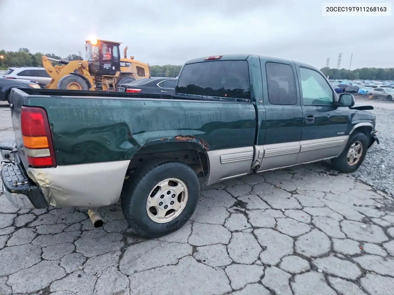2001 CHEVROLET SILVERADO VIN 2GCEC19T911268163 — фото 3