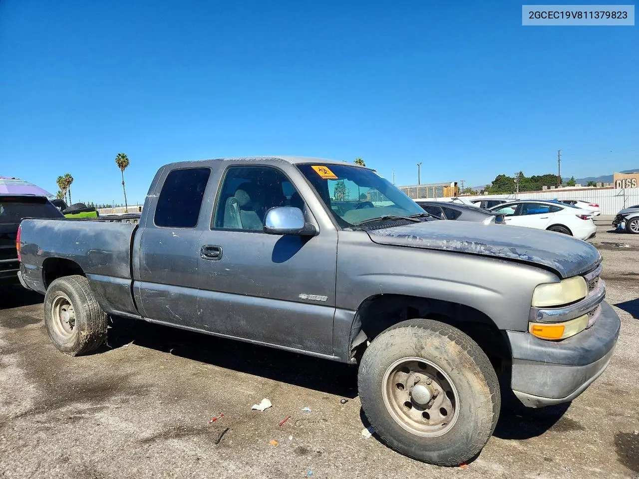 2001 CHEVROLET SILVERADO VIN 2GCEC19V811379823 — фото 4