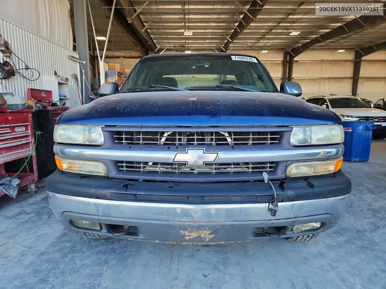 2001 CHEVROLET SILVERADO VIN 2GCEK19VX11359351 — фото 5