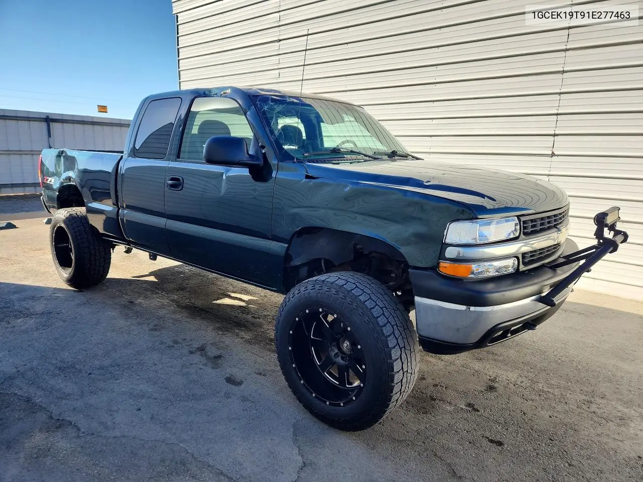 2001 CHEVROLET SILVERADO VIN 1GCEK19T91E277463 — фото 4