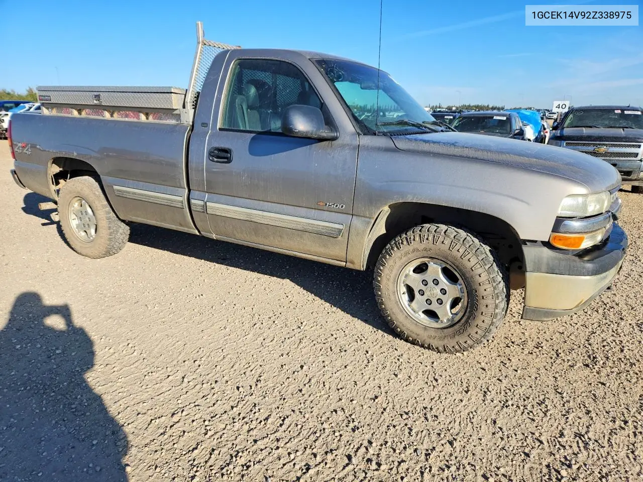 2002 CHEVROLET SILVERADO VIN 1GCEK14V92Z338975 — фото 4