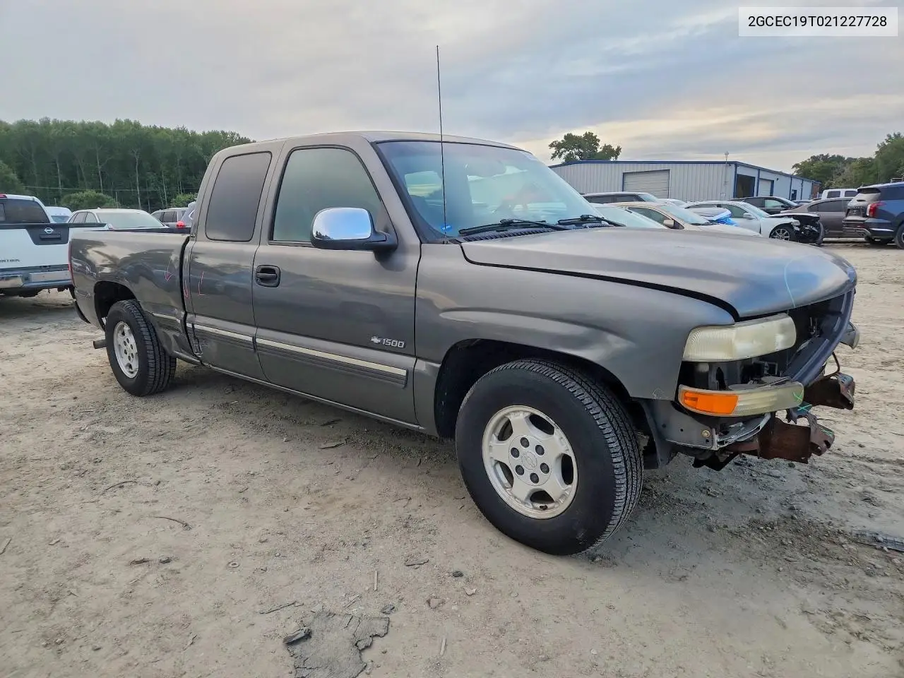 2002 CHEVROLET SILVERADO VIN 2GCEC19T021227728 — фото 4