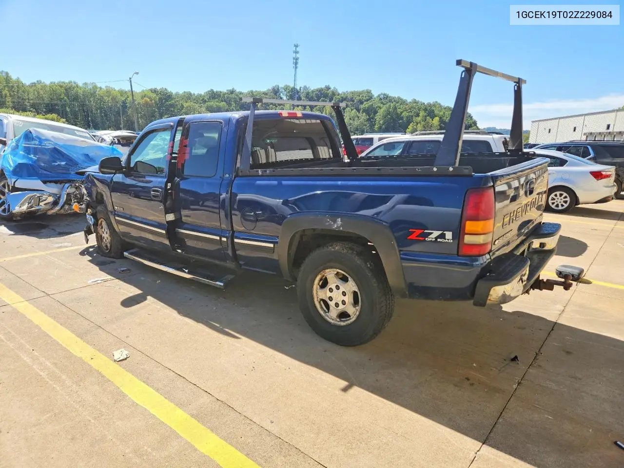 2002 CHEVROLET SILVERADO VIN 1GCEK19T02Z229084 — фото 2