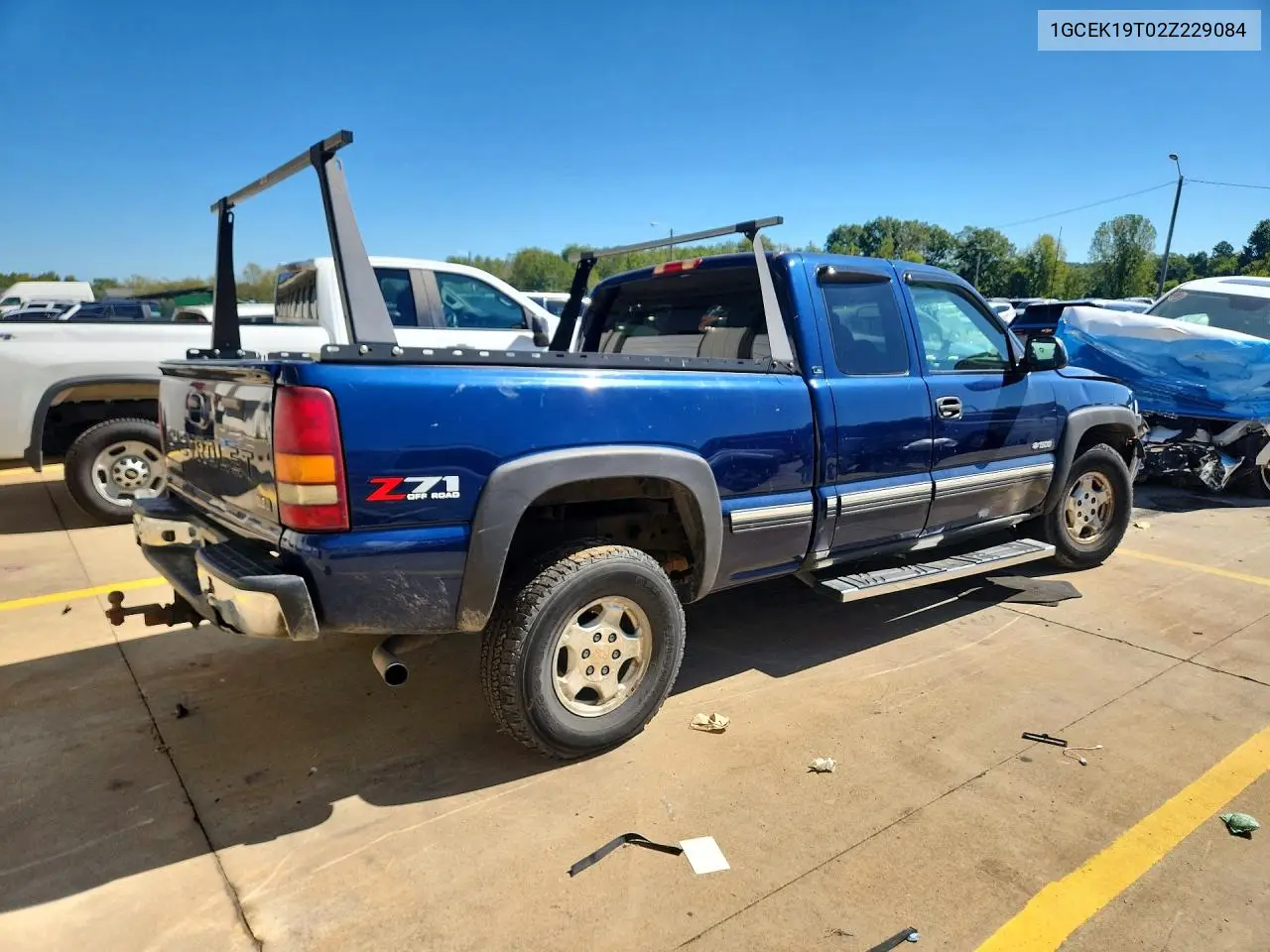 2002 CHEVROLET SILVERADO VIN 1GCEK19T02Z229084 — фото 3