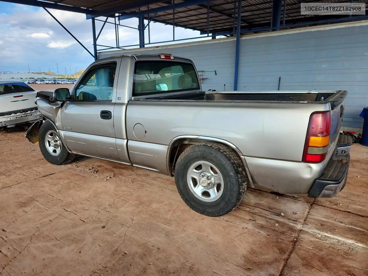 2002 CHEVROLET SILVERADO VIN 1GCEC14T82Z182908 — фото 2