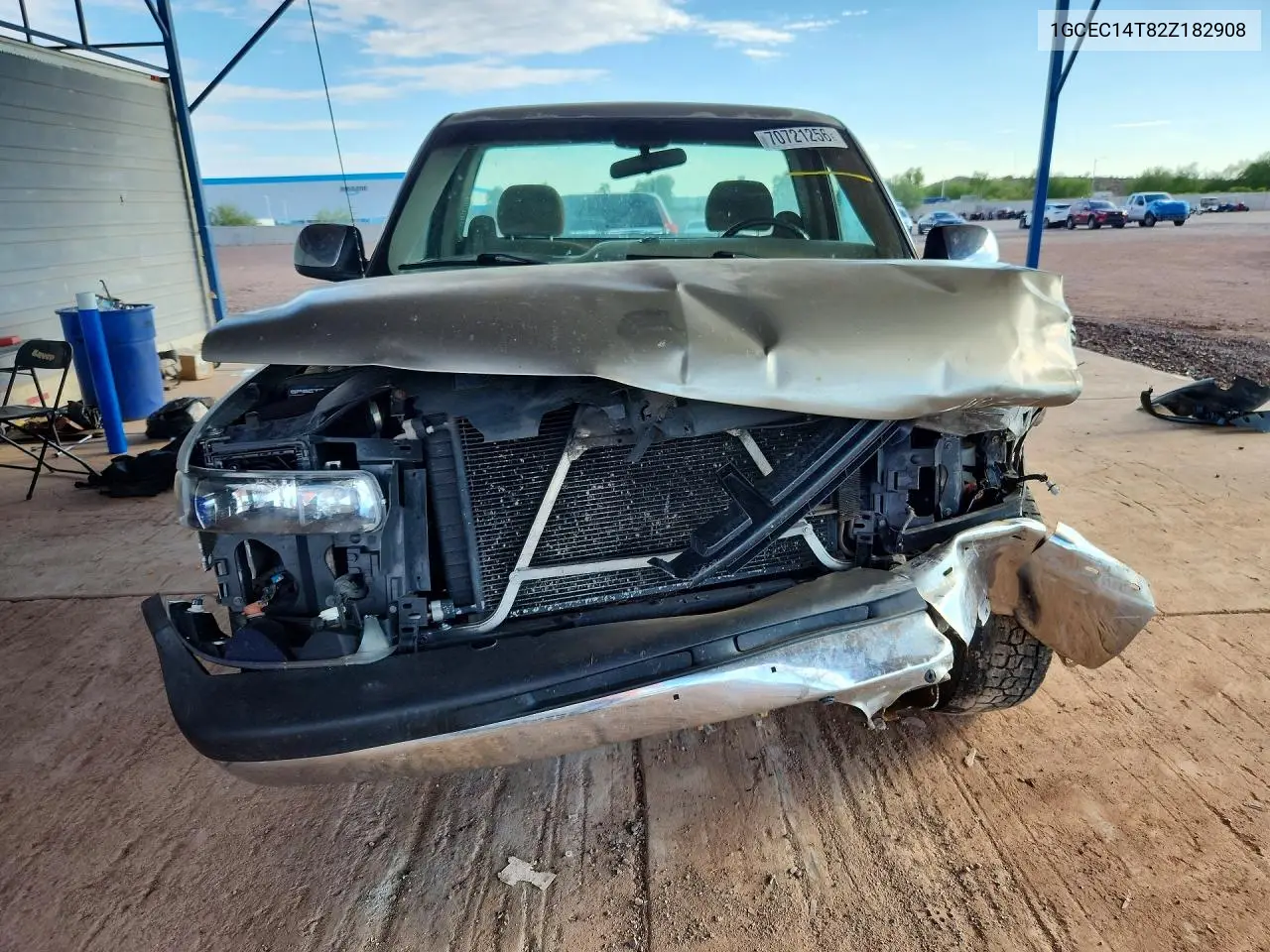 2002 CHEVROLET SILVERADO VIN 1GCEC14T82Z182908 — фото 5