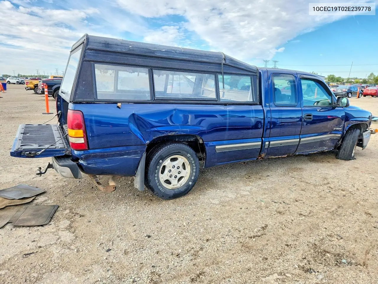 2002 CHEVROLET SILVERADO VIN 1GCEC19T02E239778 — фото 3