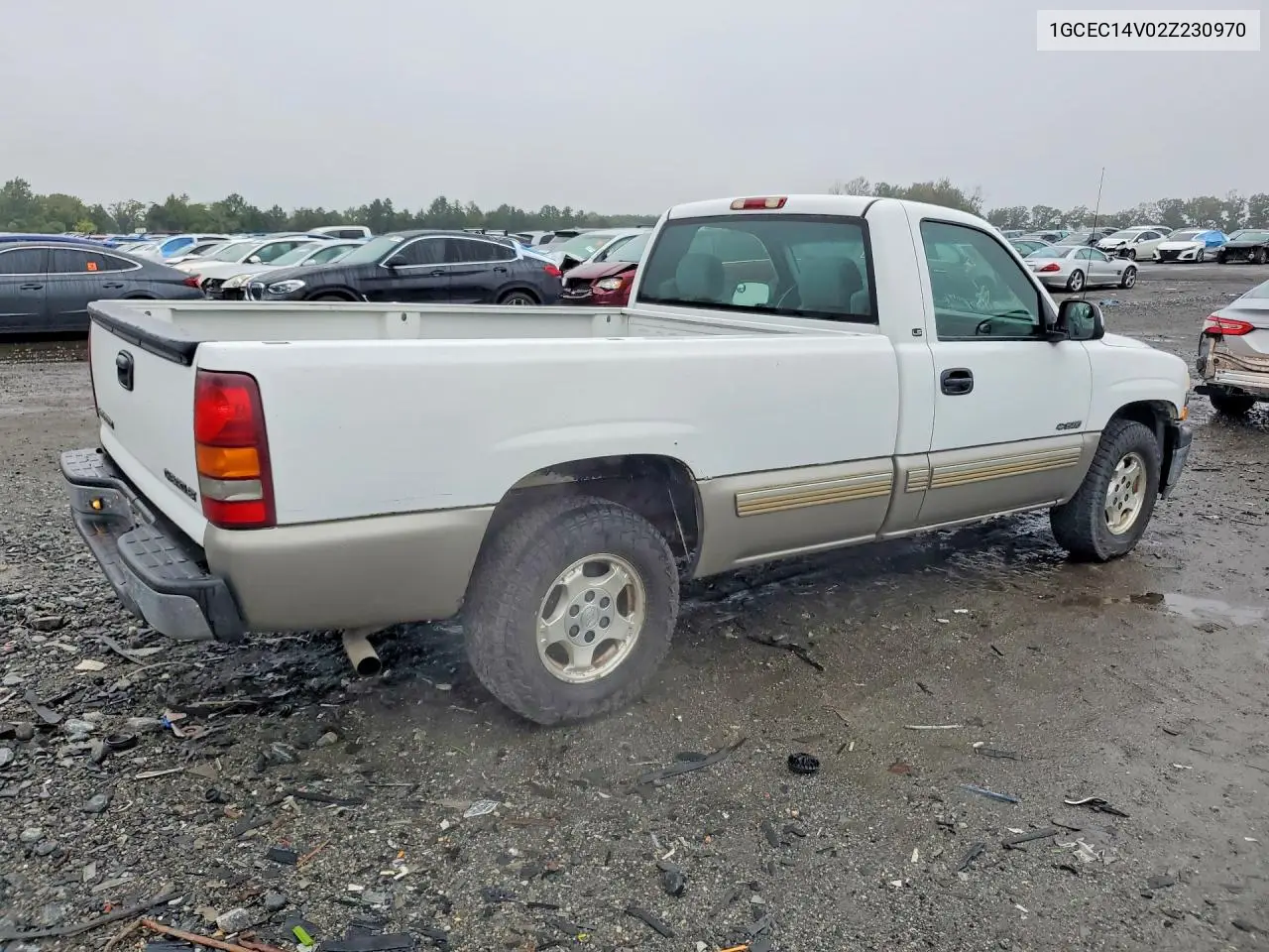 2002 CHEVROLET SILVERADO VIN 1GCEC14V02Z230970 — фото 3
