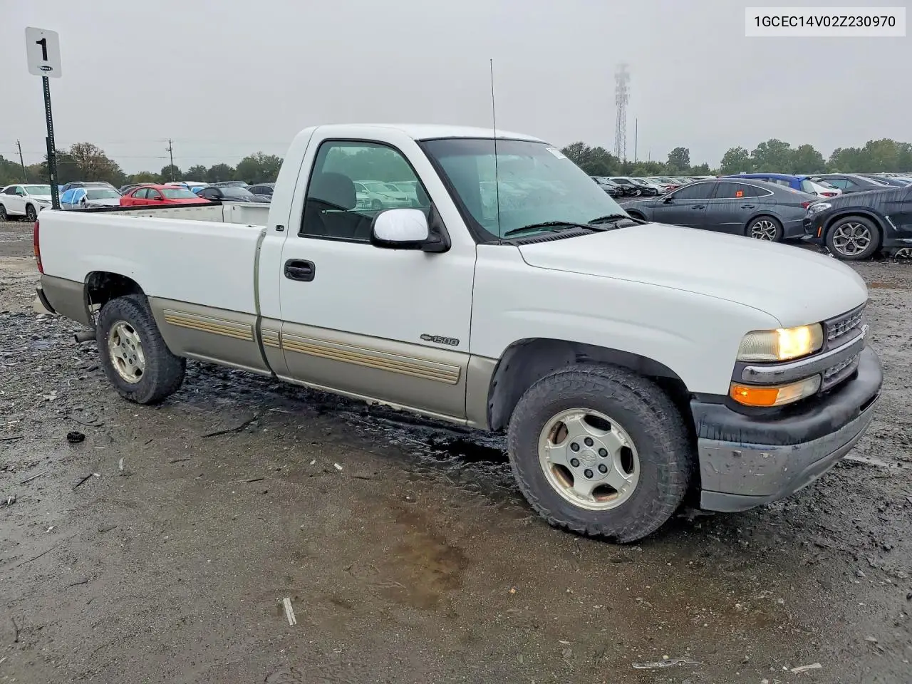 2002 CHEVROLET SILVERADO VIN 1GCEC14V02Z230970 — фото 4
