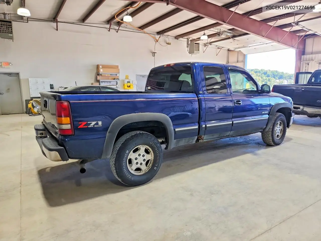 2002 CHEVROLET SILVERADO VIN 2GCEK19V021274696 — фото 3