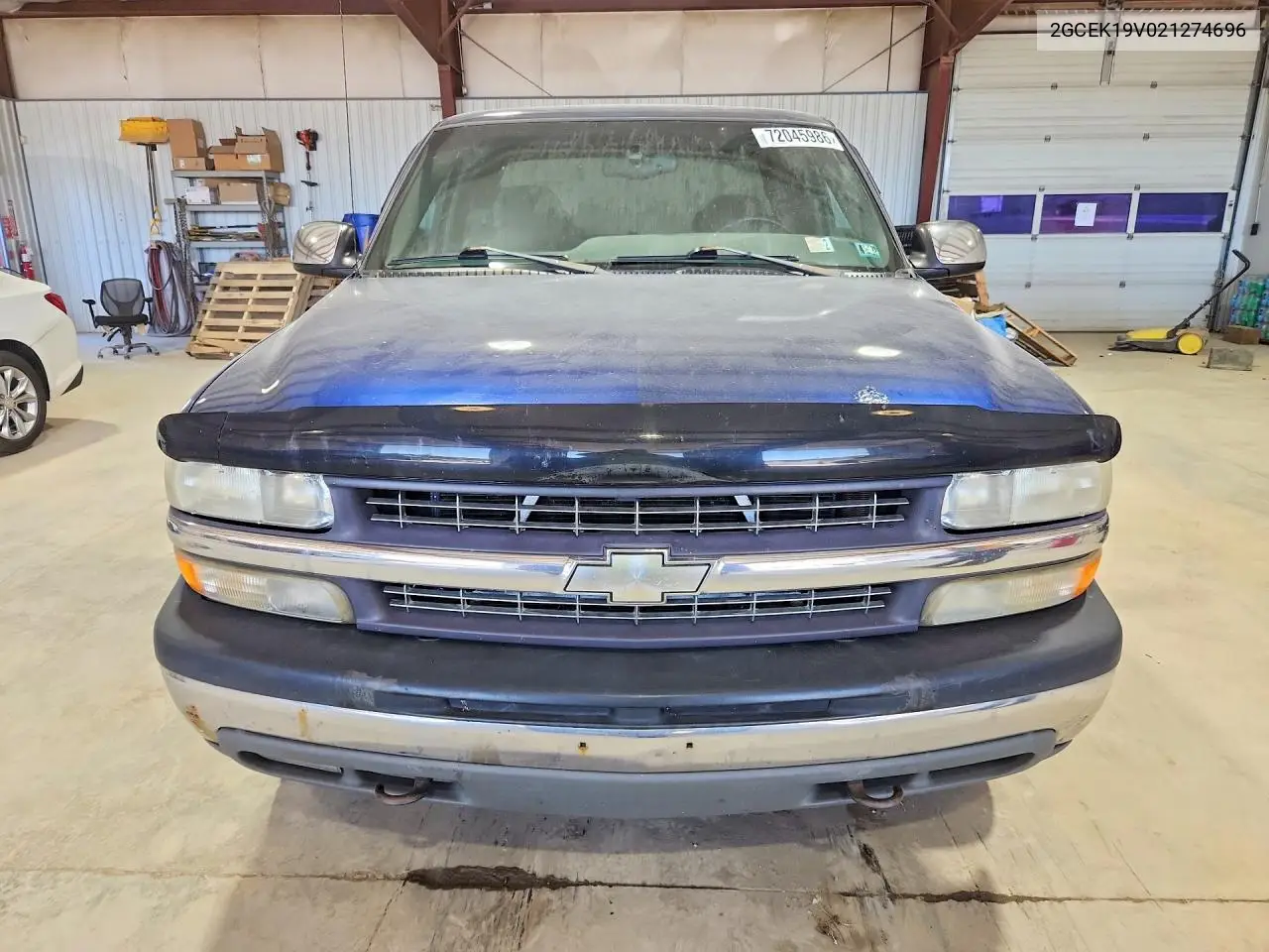 2002 CHEVROLET SILVERADO VIN 2GCEK19V021274696 — фото 5